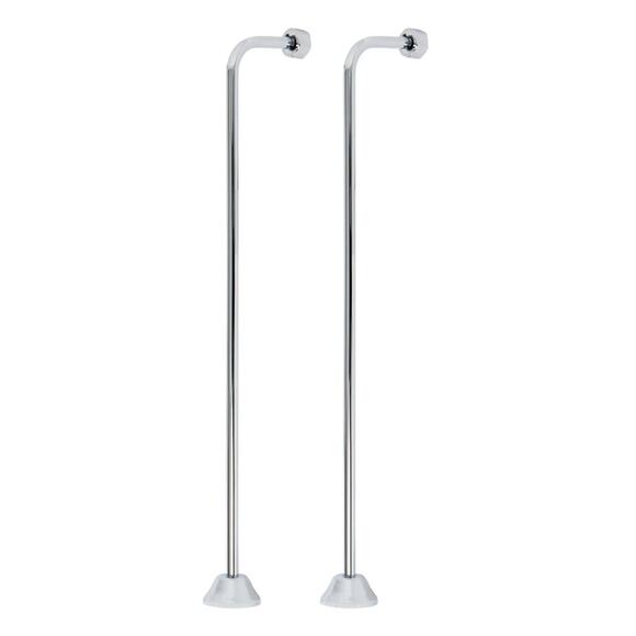 Kingston Brass CC46 Single Offset Bath Supply – Polished Chrome - Picture 1 of 4